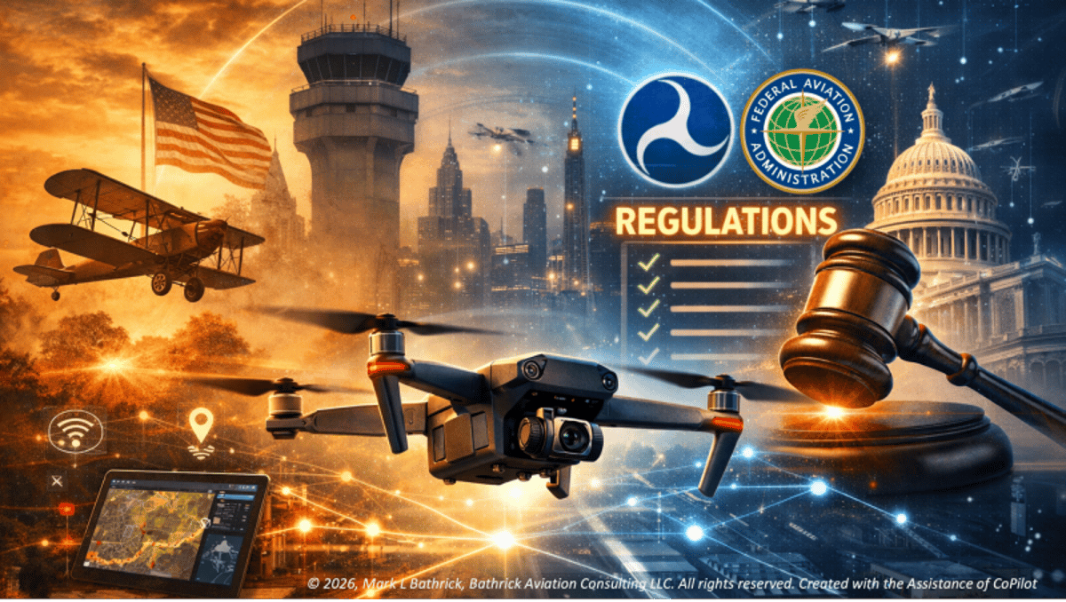 How Drone Companies, Public Safety Agencies, and Individual Pilots Can Thrive Under Part 108, Part 146, Section 2209, and the...